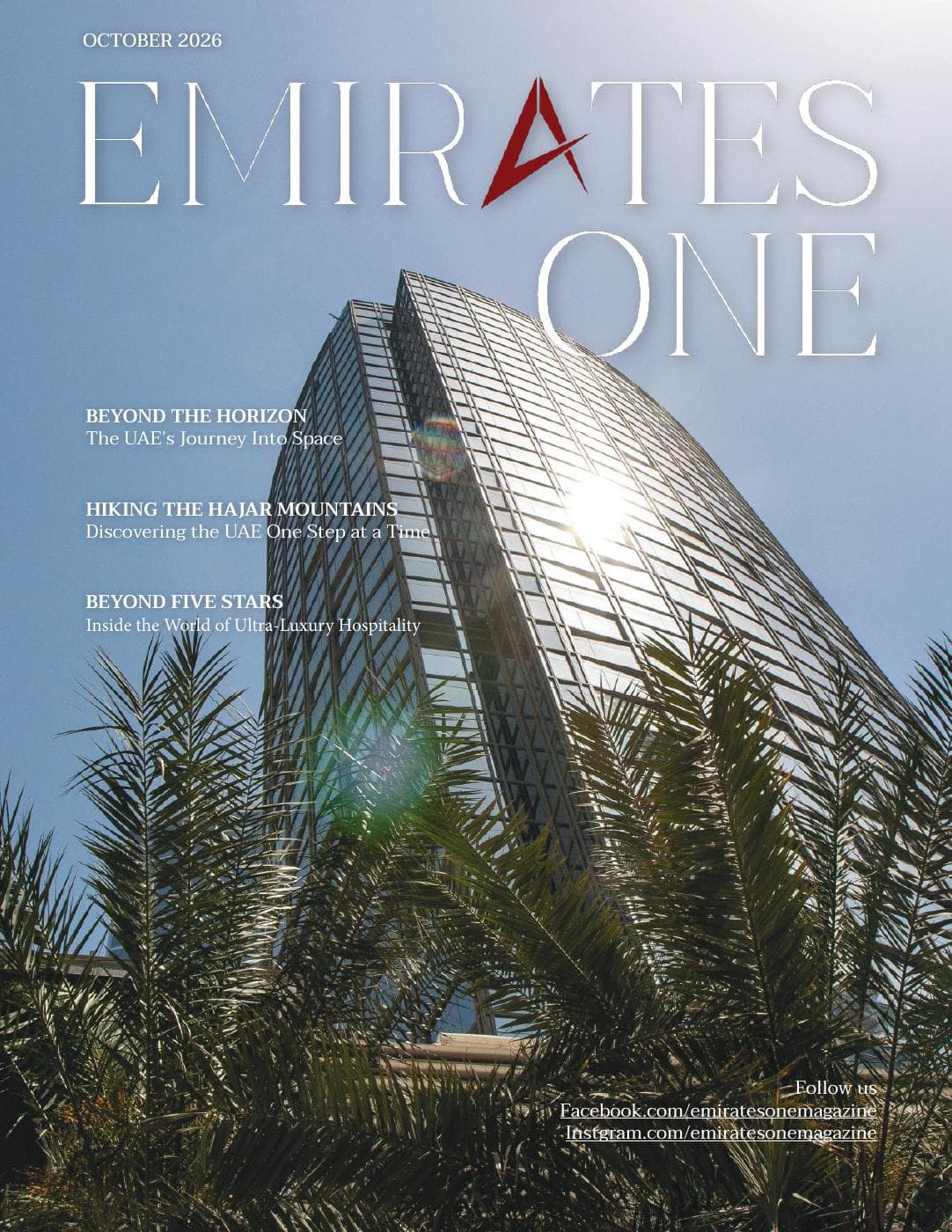 Emirates One Magazine October 2026 | UAE Travel, Business, Innovation & Luxury Lifestyle